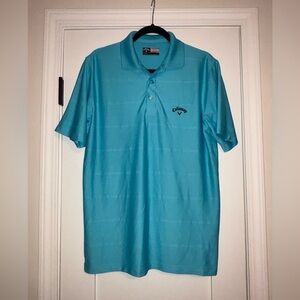 Callaway Men's Aqua Polo Shirt
